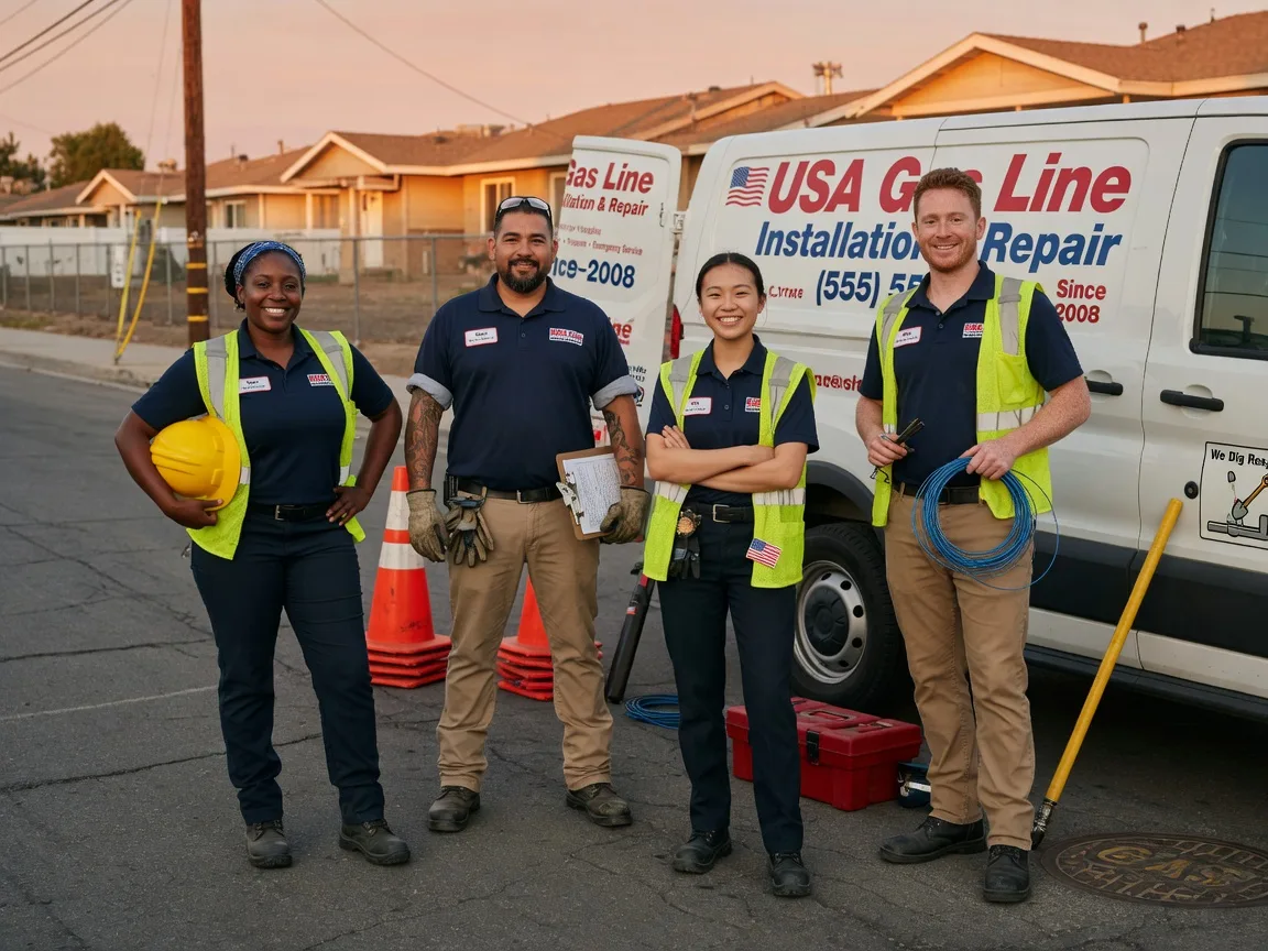 Gas Line Installation company in Hosmer, SD